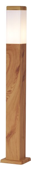 Modern kültéri állólámpa acélból, famintával, 80 cm, IP44 - Malois