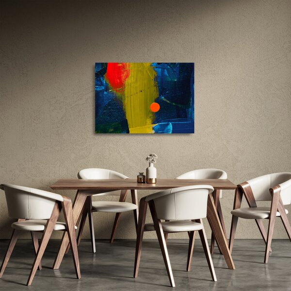 Szinek képe (üvegen) (70x50 cm)