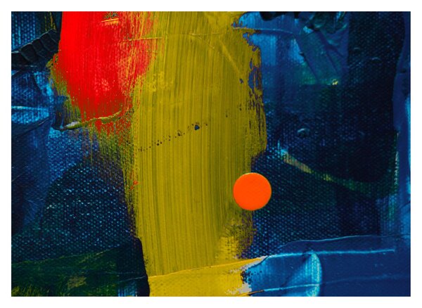 Szinek képe (üvegen) (70x50 cm)