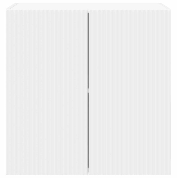 TV Fali Szekrény 59,5 x 31 x 60 cm Fehér Szerelt Fa
