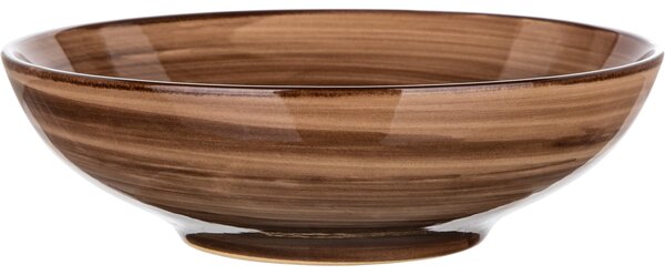 Banquet 6 db mély tányér szett Palas 18 cm, barna