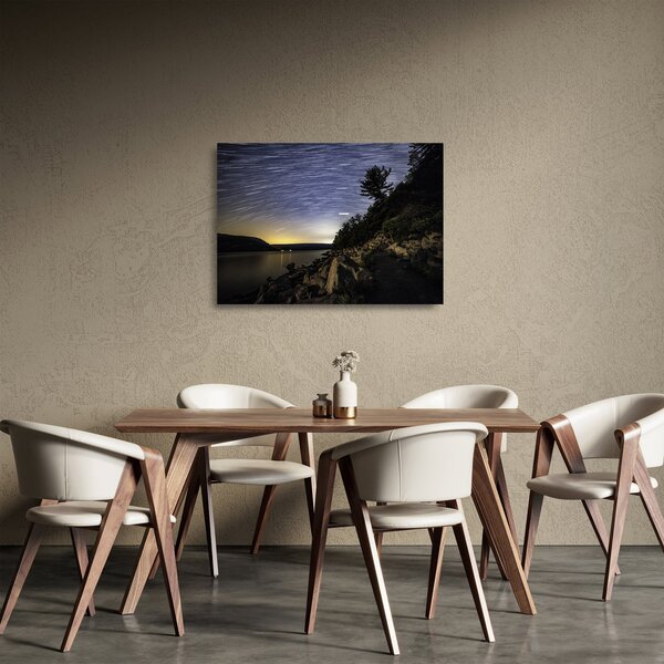 Kép - naplemente égbolt (üvegen) (70x50 cm)
