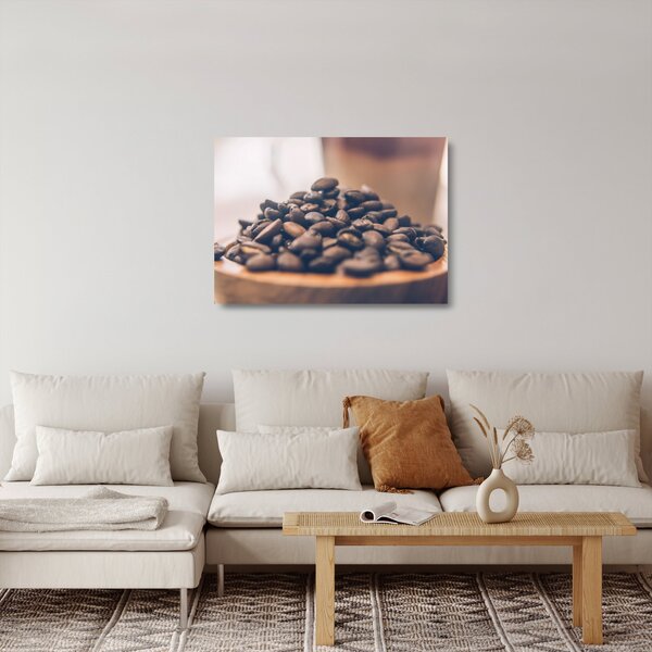 Kávé képe (üvegen) (70x50 cm)