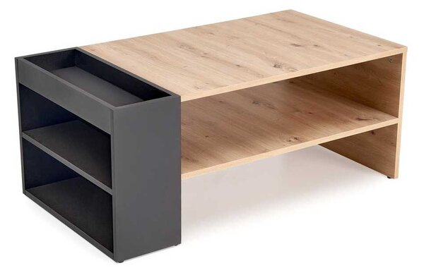 Ingenio dohányzóasztal, artisan tölgy / fekete