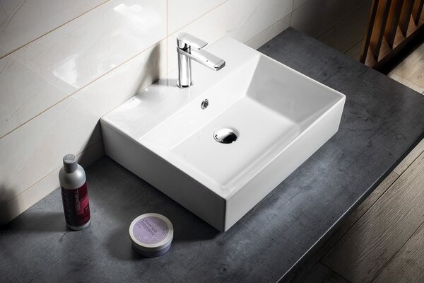 Aqualine Aqualine, SISTEMA kerámia mosdókagyló 50x42cm, 10SF50051