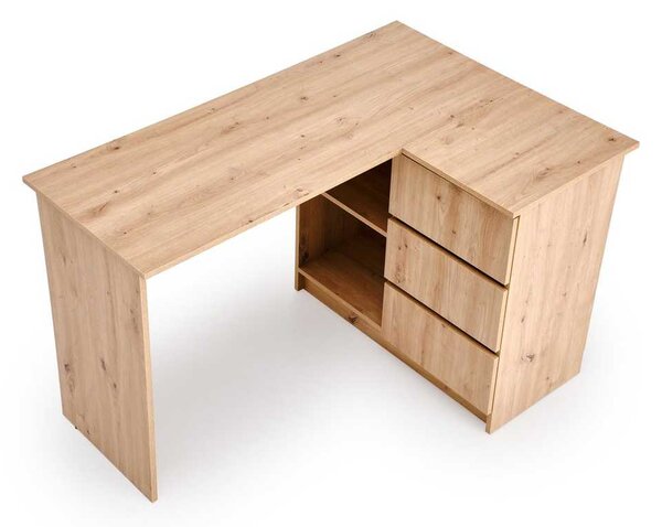 Pendle íróasztal, artisan tölgy