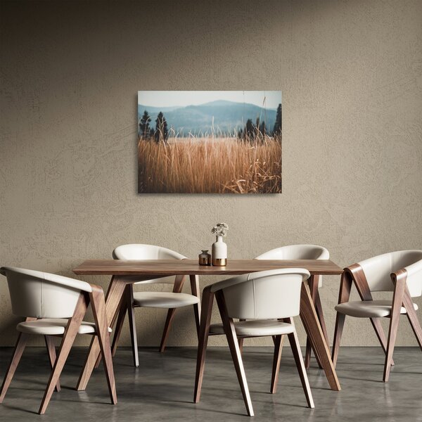 Kép - réti növényzet részlete (üvegen) (70x50 cm)
