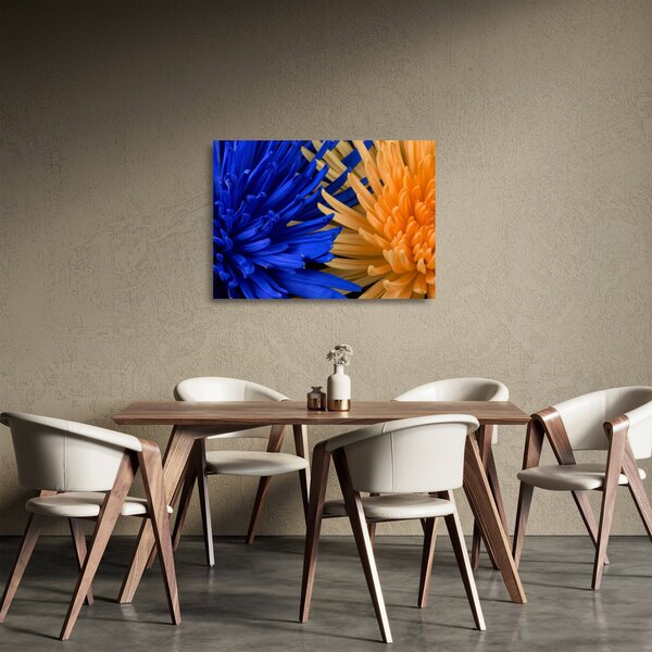 Részletes virágkép (üvegen) (70x50 cm)