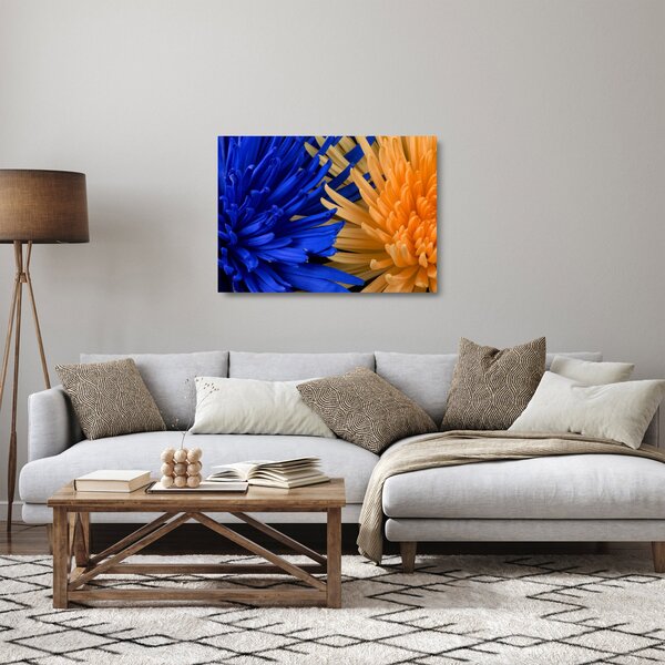 Részletes virágkép (üvegen) (70x50 cm)