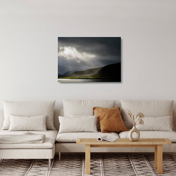 A közeledő vihar képe (üvegen) (70x50 cm)