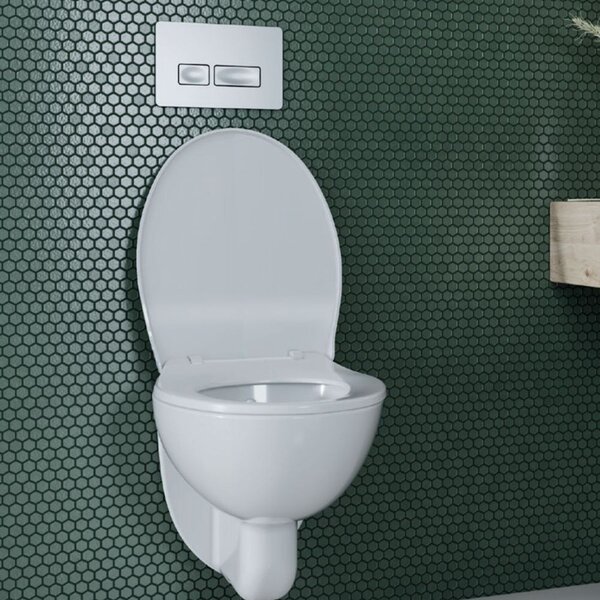 CeraStyle LILA fali WC - VORTEX örvény öblítéses - mély öblítés