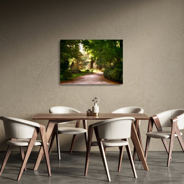 Park képe (üvegen) (70x50 cm)