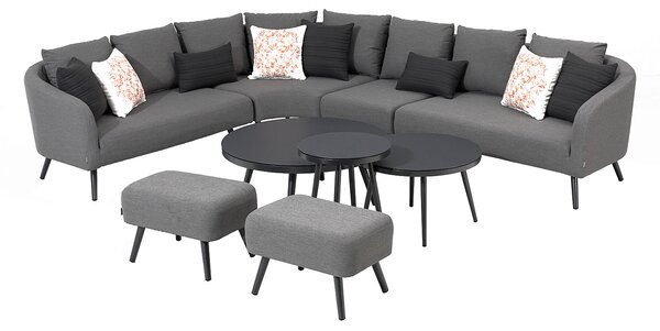 Luxus textil szett MELIA LIKA TEX (szürke)