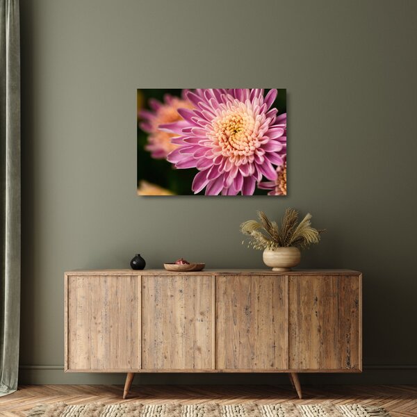 Részletes virágkép (üvegen) (70x50 cm)