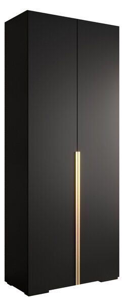 INOVA 1 ruhásszekrény 100x236,7x47 - fekete