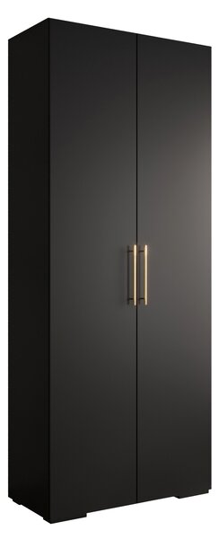 INOVA 3 ruhásszekrény 100x237x47- fekete