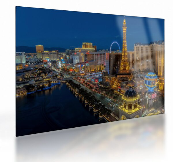 Kép - Las Vegas (üvegen) (70x50 cm)