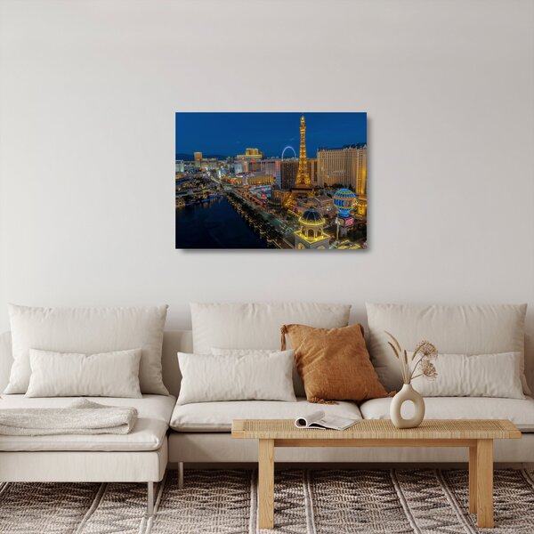 Kép - Las Vegas (üvegen) (70x50 cm)