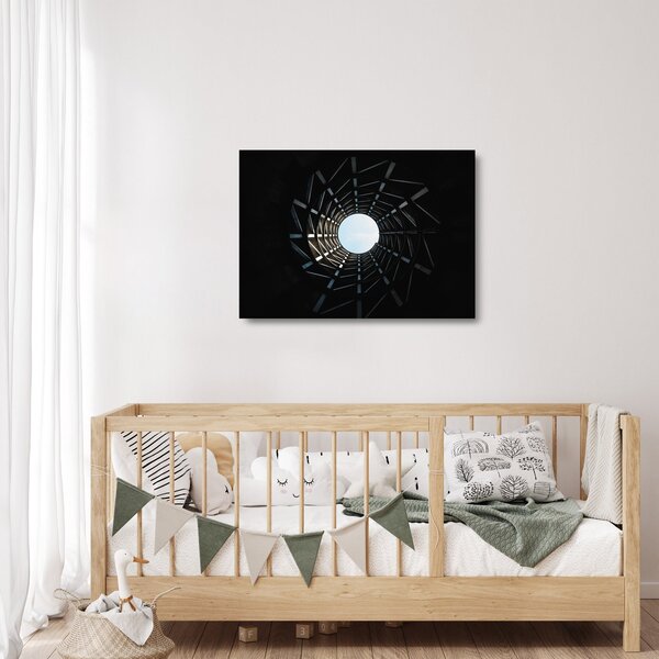 Alagút képe (üvegen) (70x50 cm)