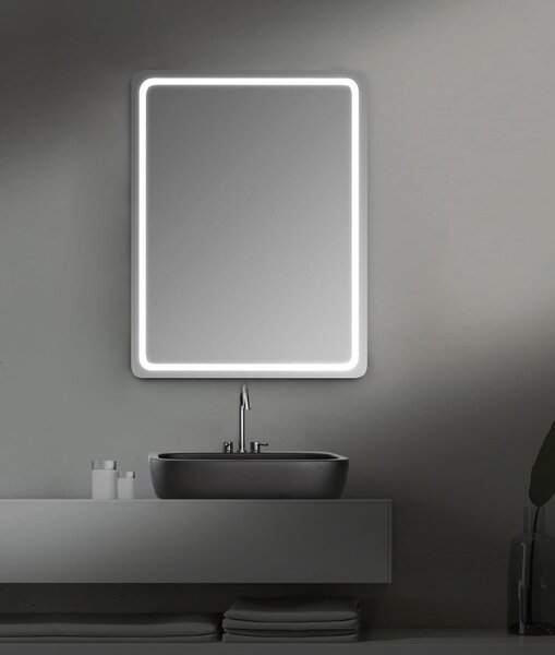 Sapho Sapho, NYX LED háttérvilágítású tükör 600x800mm, NY060