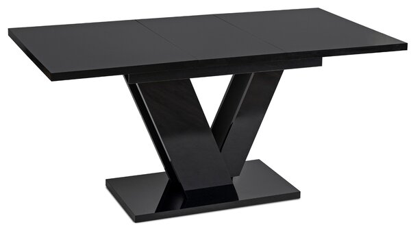 JAKS Clark étkezőasztal 120 cm black gloss glamour