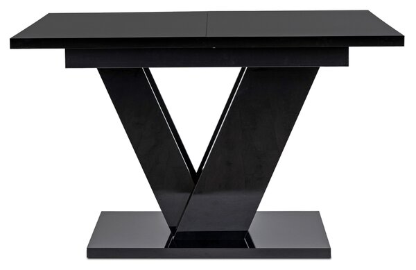 JAKS Clark étkezőasztal 120 cm black gloss glamour