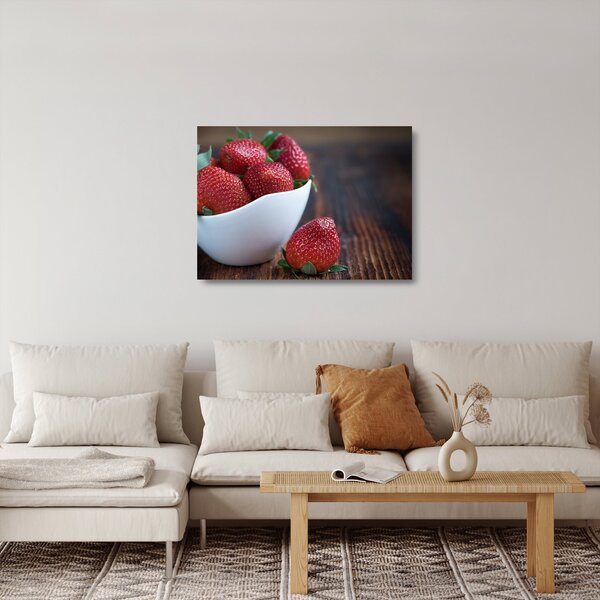Eper képe (üvegen) (70x50 cm)