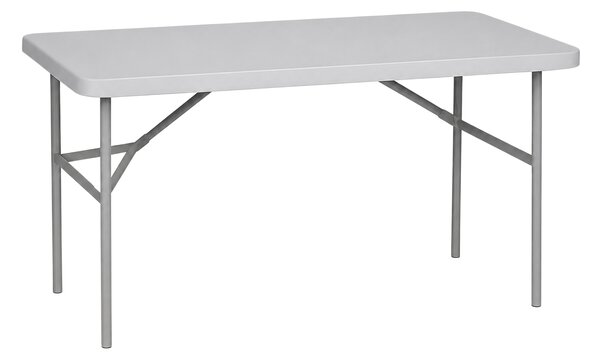 Kerti asztal összecsukható HDPE 150cm, szürke