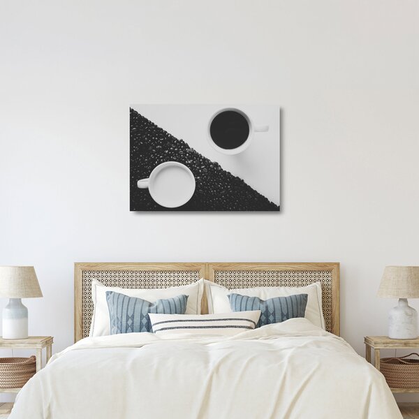 Kávé képe (üvegen) (70x50 cm)