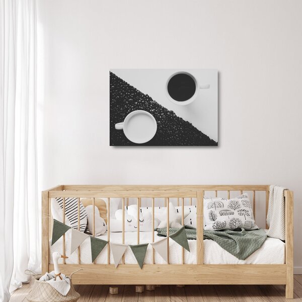 Kávé képe (üvegen) (70x50 cm)