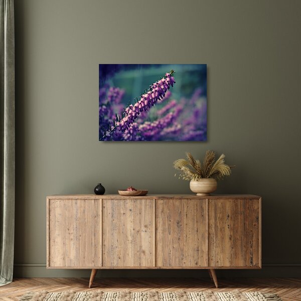 Levandula képe (üvegen) (70x50 cm)