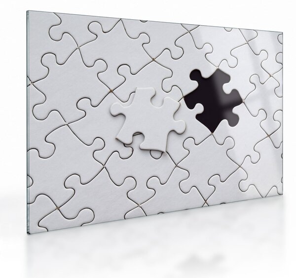Puzzle képe (üvegen) (70x50 cm)