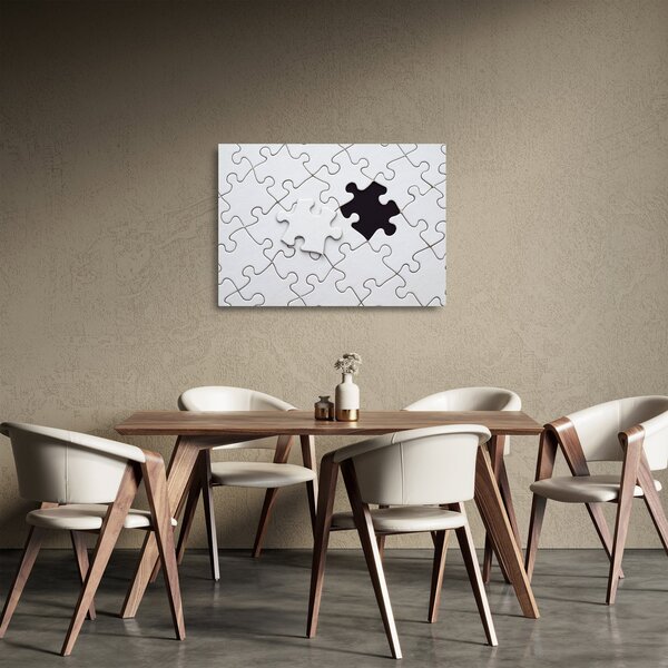 Puzzle képe (üvegen) (70x50 cm)