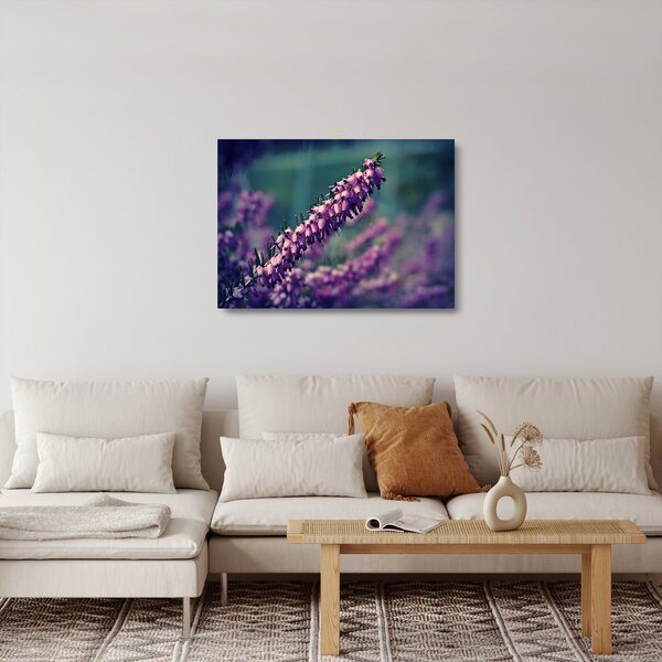 Levandula képe (üvegen) (70x50 cm)