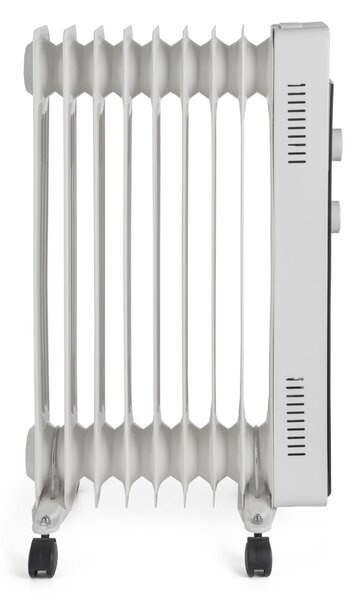 G21 Vesuv olajradiátor fehér, 9 elem, 2000 W