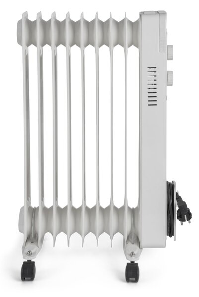 G21 Merapi olajradiátor fehér, 9 elem, 2000 W