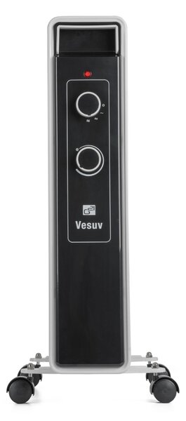 G21 Vesuv olajradiátor fehér, 9 elem, 2000 W