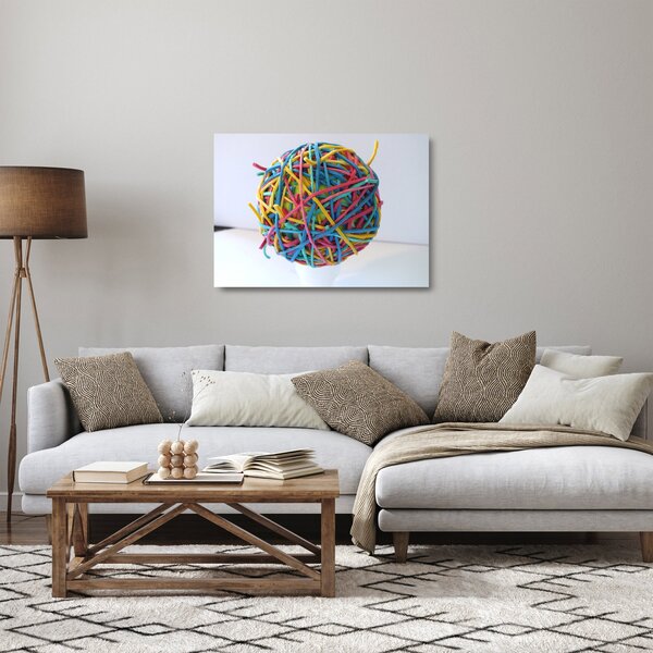 Gumicskák képe (üvegen) (70x50 cm)