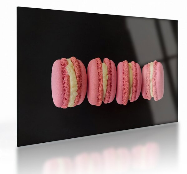 Macaroons képe (üvegen) (70x50 cm)