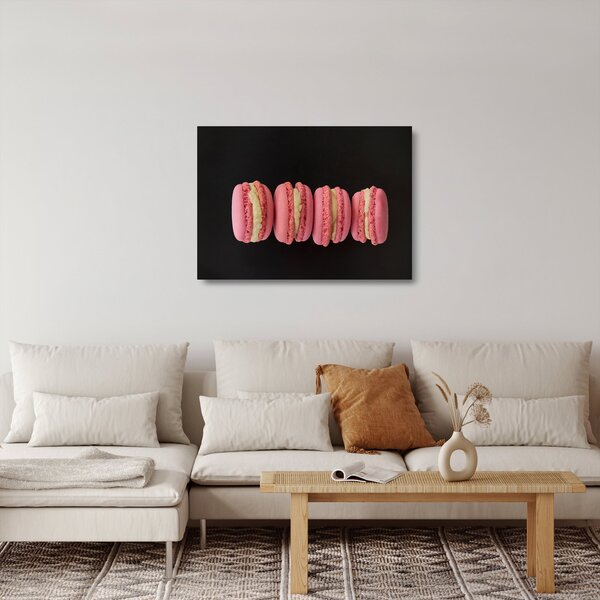 Macaroons képe (üvegen) (70x50 cm)