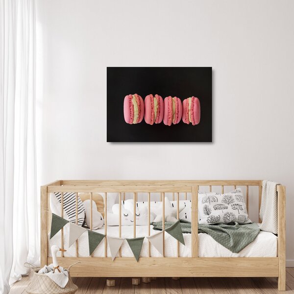 Macaroons képe (üvegen) (70x50 cm)