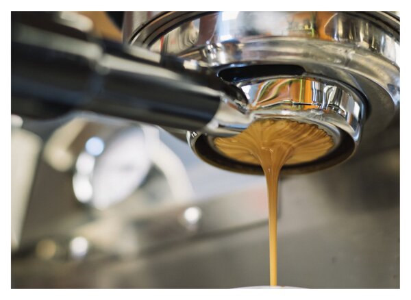 Kép - espresso (üvegen) (70x50 cm)