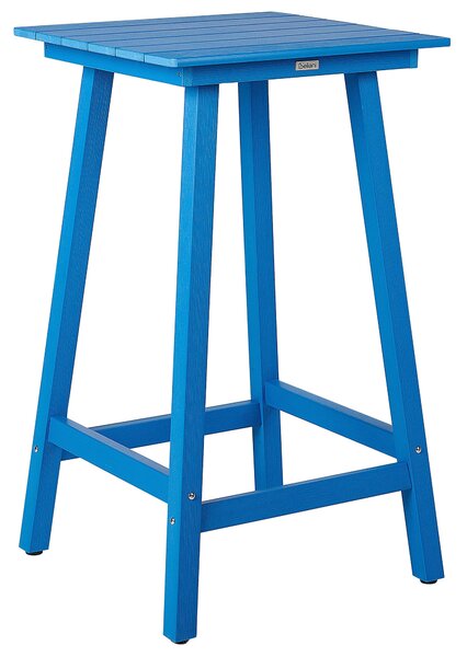 Kerti bárasztal ADIRONDACK 60 cm 59 cm Szintetikus anyag Kék