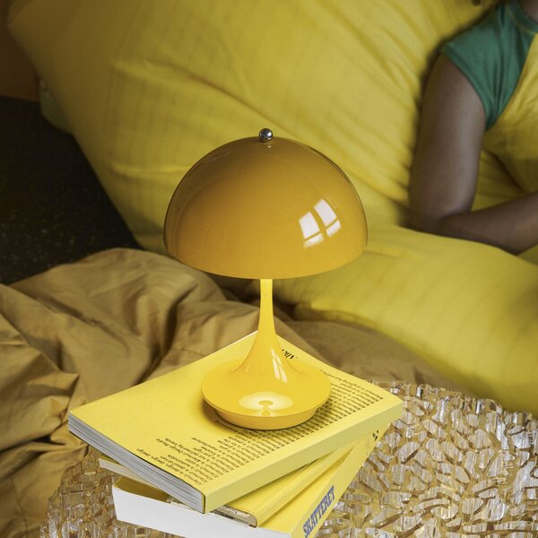 Kültéri Lámpa Louis Poulsen, Panthella 160, dimmable, Sárga, Erkély, Műanyag, Dizájn