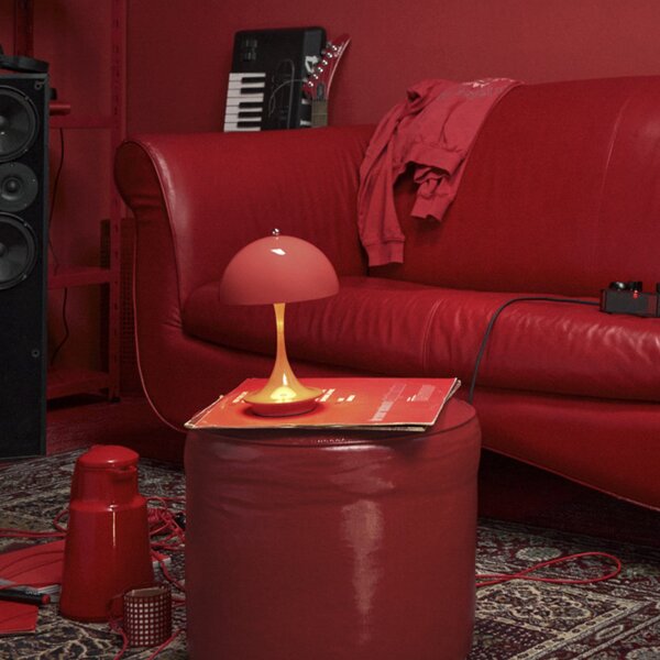 Kültéri Lámpa Louis Poulsen, Panthella 160, dimmable, Piros, Erkély, Műanyag, Dizájn