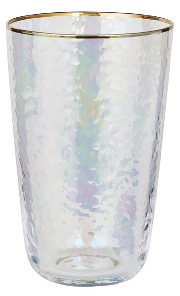 SMERALDA long drink pohár arany szegéllyel 530 ml