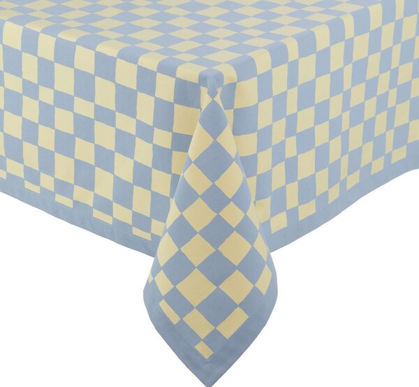 CHECKER STYLE pamut asztalterítő 300x160cm