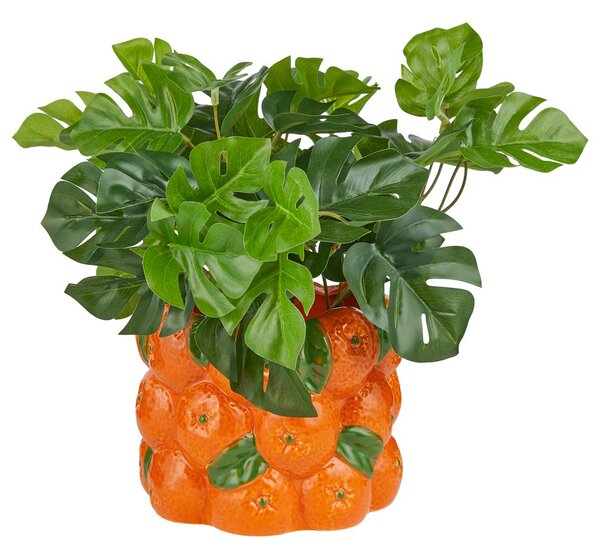 NARANJA kerámia kaspó Ø18cm, narancsok