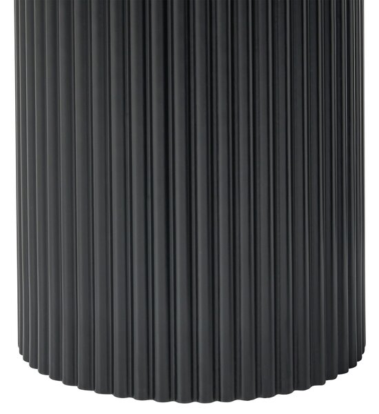 Étkezőasztal TULEMALU Fekete 120 cm 120 cm