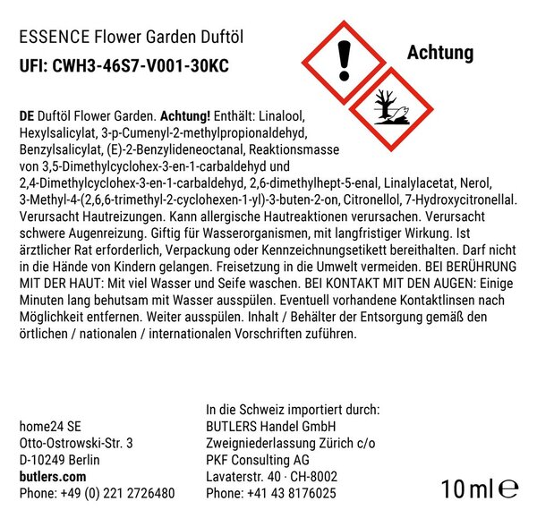 ESSENCE illóolaj No. 8 FlowerGarden 10ml